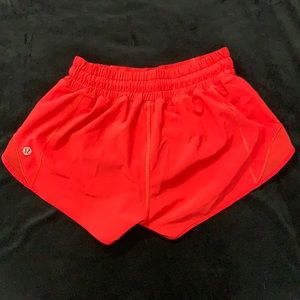 Lululemon Hotty Hot Low Rise Running Shorts